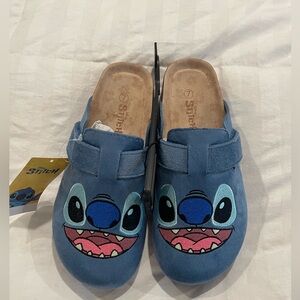 Stitch Blue Slip-On Shoes